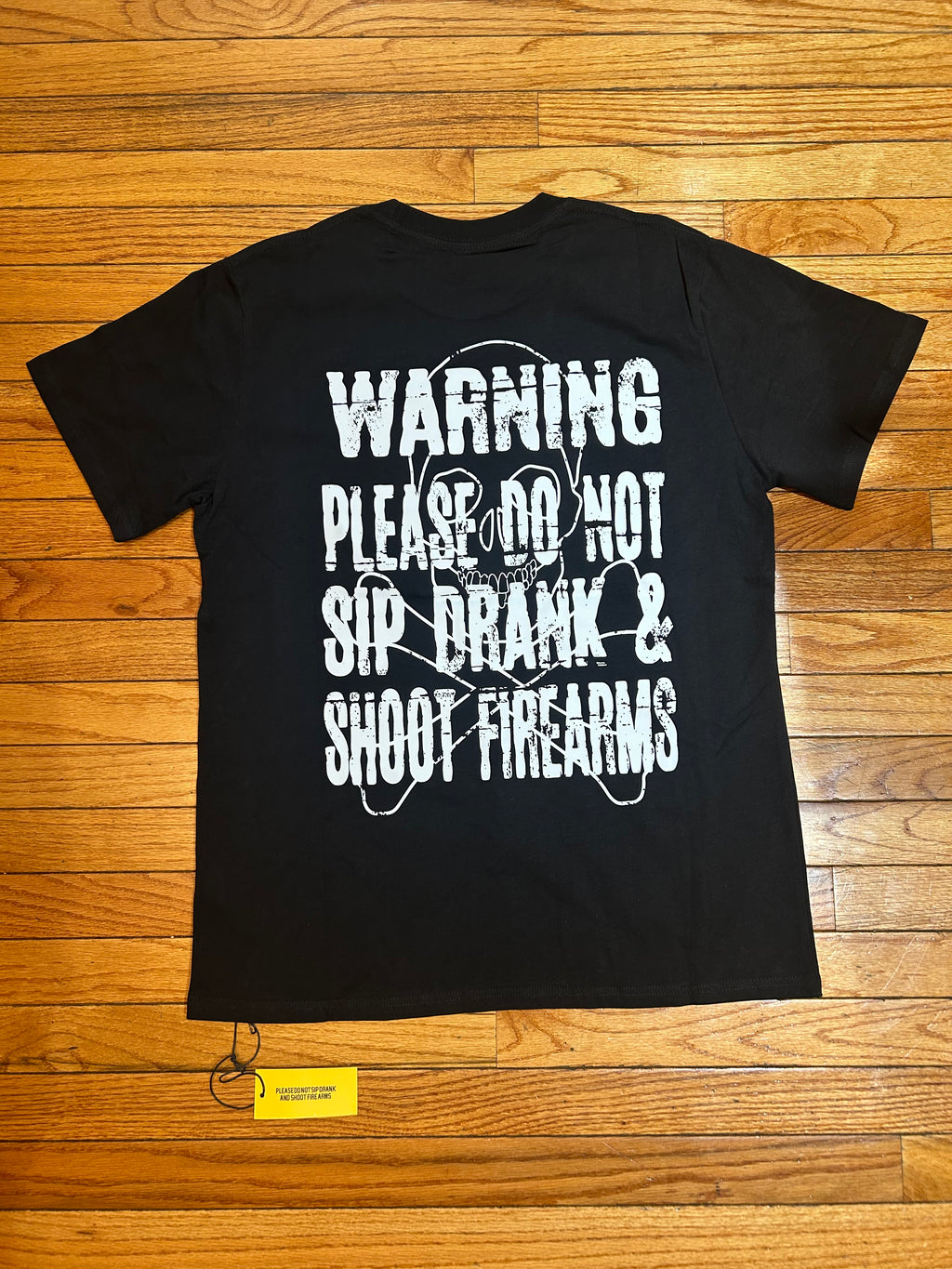 Cough syrup bottle shirt