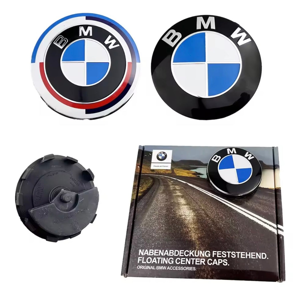 Bmw floating centre caps