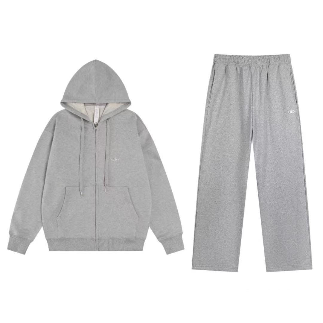 Alo zipper jacket set